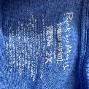 RICK AND MORTY TEE 3XL